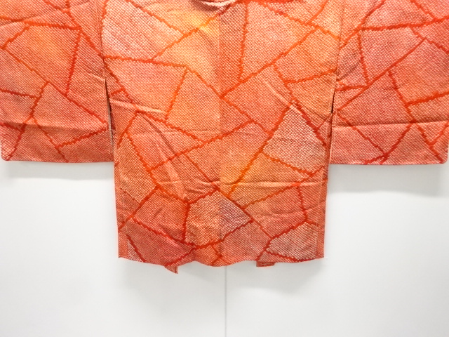 未使用品　本総絞り　切りばめ風羽織